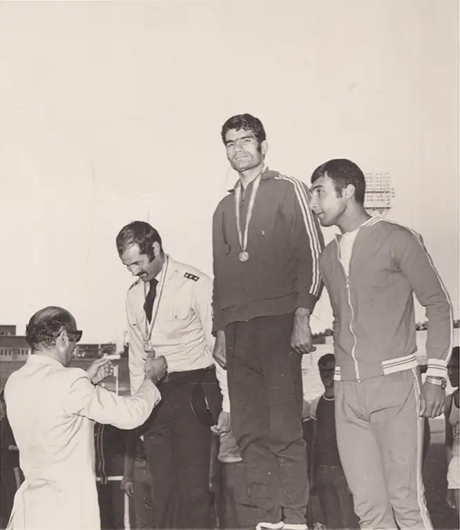Wrestling training